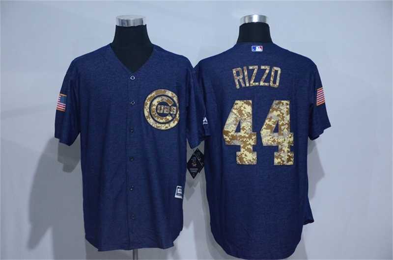 Chicago Cubs #44 Anthony Rizzo Denim Blue Camo Stitched Baseball Jersey,We sell and wholesale Chicago Cubs #44 Anthony Rizzo Denim Blue Camo Stitched Baseball Jersey on line form chian!