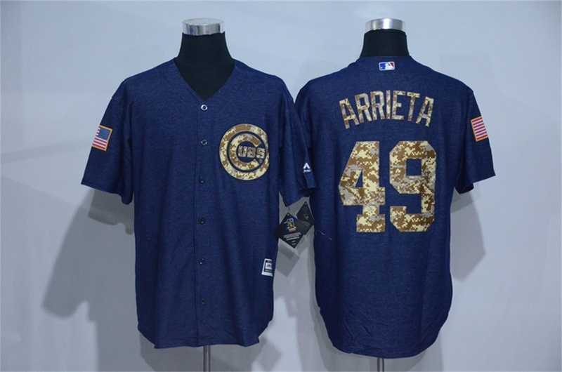 Chicago Cubs #49 Jake Arrieta Denim Blue Camo Stitched Baseball Jersey,We sell and wholesale Chicago Cubs #49 Jake Arrieta Denim Blue Camo Stitched Baseball Jersey on line form chian!