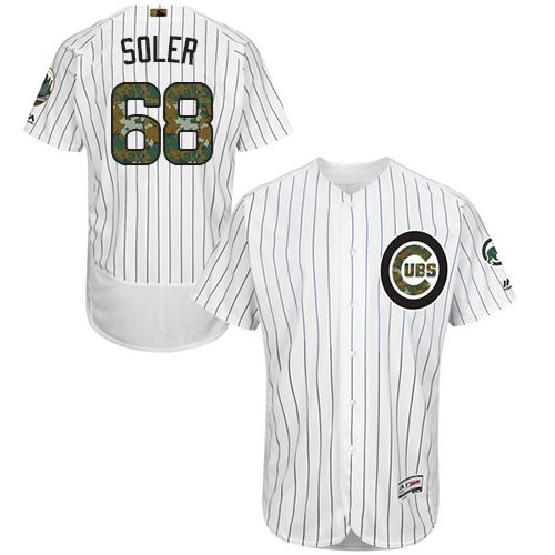 Chicago Cubs #68 Jorge Soler White(Blue Strip) Flexbase Collection 2016 Memorial Day Stitched Baseball Jersey Jiasu,We sell and wholesale Chicago Cubs #68 Jorge Soler White(Blue Strip) Flexbase Collection 2016 Memorial Day Stitched Baseball Jersey Jiasu on line form chian!