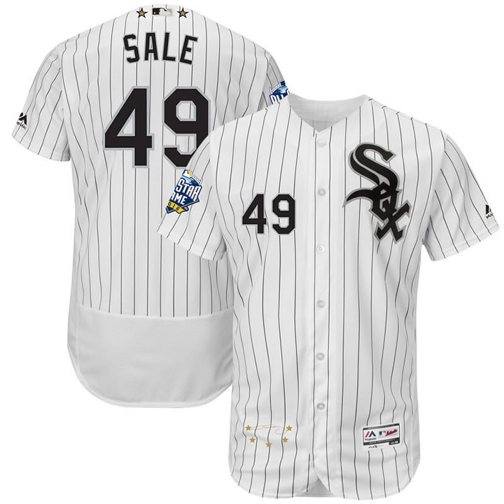 Chicago White Sox #49 Chris Sale White 2016 All Star Flexbase Collection Signature Stitched Jersey Jiasu,We sell and wholesale Chicago White Sox #49 Chris Sale White 2016 All Star Flexbase Collection Signature Stitched Jersey Jiasu on line form chian!