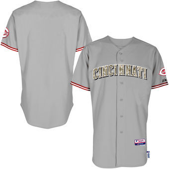 Cincinnati Reds Customized Gray Camo Cool Base Stitched Baseball Jersey,We sell and wholesale Cincinnati Reds Customized Gray Camo Cool Base Stitched Baseball Jersey on line form chian!