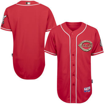 Cincinnati Reds Customized Red Camo Cool Base Stitched Baseball Jersey,We sell and wholesale Cincinnati Reds Customized Red Camo Cool Base Stitched Baseball Jersey on line form chian!