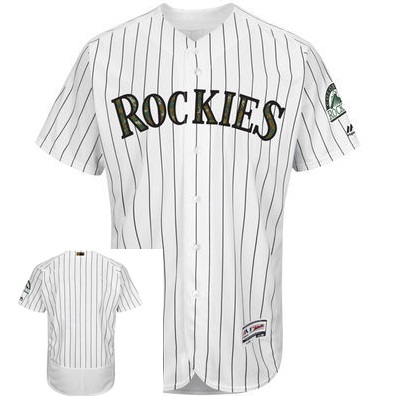 Colorado Rockies Customized White Pinstripe Flexbase Collection 2016 Memorial Day Stitched Baseball Jersey,We sell and wholesale Colorado Rockies Customized White Pinstripe Flexbase Collection 2016 Memorial Day Stitched Baseball Jersey on line form chian!