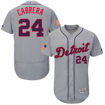 Detroit Tigers #24 Miguel Cabrera Gray 2016 Fashion Stars & Stripes Flexbase Stitched Baseball Jersey Jiasu,We sell and wholesale Detroit Tigers #24 Miguel Cabrera Gray 2016 Fashion Stars & Stripes Flexbase Stitched Baseball Jersey Jiasu on line form chian!