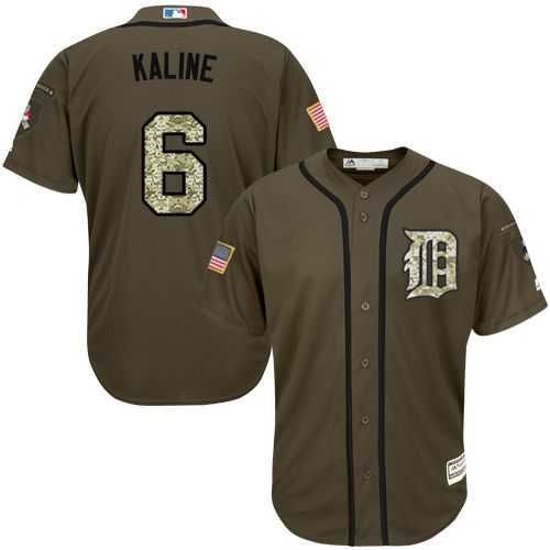 Detroit Tigers #6 Al Kaline Green Salute to Service Stitched Baseball Jersey Jiasu,We sell and wholesale Detroit Tigers #6 Al Kaline Green Salute to Service Stitched Baseball Jersey Jiasu on line form chian!