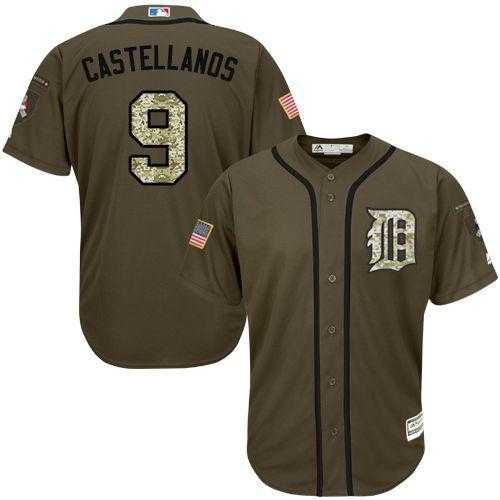 Detroit Tigers #9 Nick Castellanos Green Salute to Service Stitched Baseball Jersey Jiasu,We sell and wholesale Detroit Tigers #9 Nick Castellanos Green Salute to Service Stitched Baseball Jersey Jiasu on line form chian!