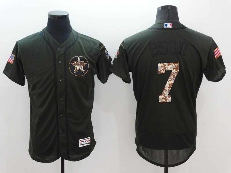 Houston Astros #7 Craig Biggio Green Salute To Service 2016 Flexbase Collection Stitched Baseball Jersey,We sell and wholesale Houston Astros #7 Craig Biggio Green Salute To Service 2016 Flexbase Collection Stitched Baseball Jersey on line form chian!