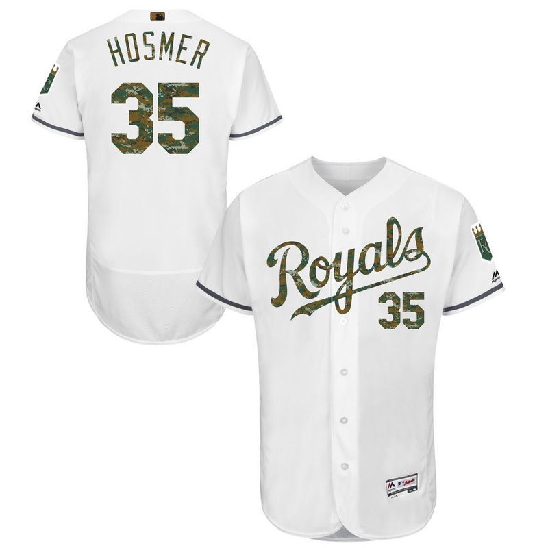 Kansas City Royals #35 Eric Hosmer White Flexbase Collection 2016 Memorial Day Stitched Baseball Jersey Jiasu,We sell and wholesale Kansas City Royals #35 Eric Hosmer White Flexbase Collection 2016 Memorial Day Stitched Baseball Jersey Jiasu on line form chian!