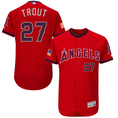 Los Angeles Angels of Anaheim #27 Mike Trout Scarlet 2016 Fashion Stars & Stripes Flexbase Stitched Baseball Jersey Jiasu,We sell and wholesale Los Angeles Angels of Anaheim #27 Mike Trout Scarlet 2016 Fashion Stars & Stripes Flexbase Stitched Baseball Jersey Jiasu on line form chian!