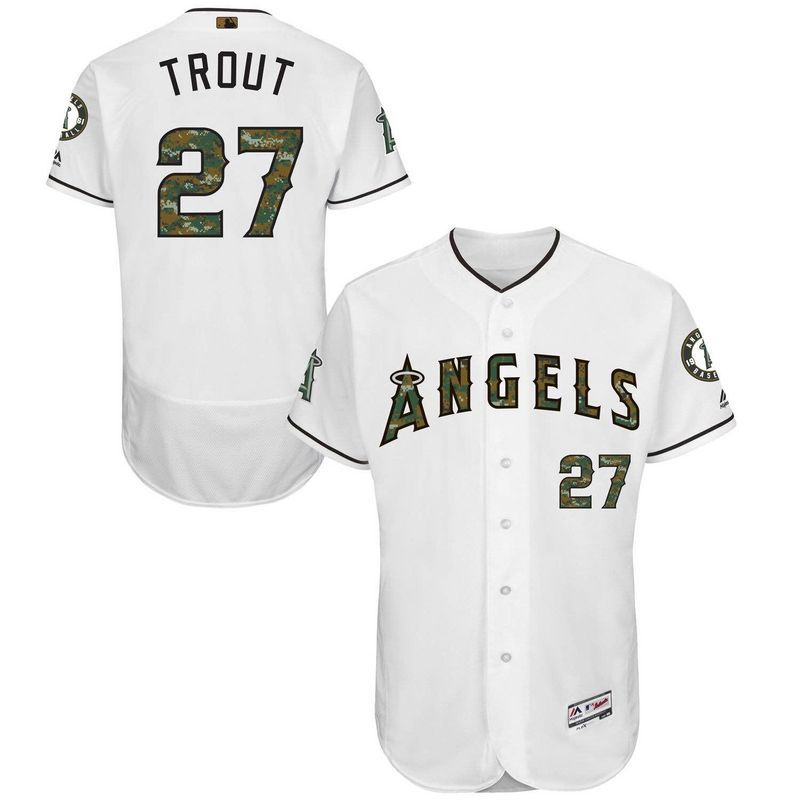 Los Angeles Angels of Anaheim #27 Mike Trout White Flexbase Collection 2016 Memorial Day Stitched Baseball Jersey Jiasu,We sell and wholesale Los Angeles Angels of Anaheim #27 Mike Trout White Flexbase Collection 2016 Memorial Day Stitched Baseball Jersey Jiasu on line form chian!