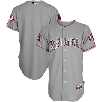 Los Angeles Angels of Anaheim Customized Gray Camo Cool Base Stitched Baseball Jersey,We sell and wholesale Los Angeles Angels of Anaheim Customized Gray Camo Cool Base Stitched Baseball Jersey on line form chian!