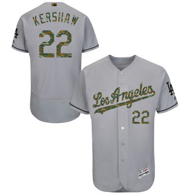 Los Angeles Dodgers #22 Clayton Kershaw Gray Flexbase Collection 2016 Memorial Day Stitched Baseball Jersey Jiasu,We sell and wholesale Los Angeles Dodgers #22 Clayton Kershaw Gray Flexbase Collection 2016 Memorial Day Stitched Baseball Jersey Jiasu on line form chian!