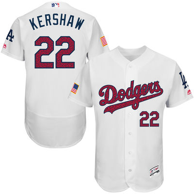 Los Angeles Dodgers #22 Clayton Kershaw White 2016 Fashion Stars & Stripes Flexbase Stitched Baseball Jersey Jiasu,We sell and wholesale Los Angeles Dodgers #22 Clayton Kershaw White 2016 Fashion Stars & Stripes Flexbase Stitched Baseball Jersey Jiasu on line form chian!