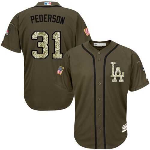 Los Angeles Dodgers #31 Joc Pederson Green Salute to Service Stitched Baseball Jersey Jiasu,We sell and wholesale Los Angeles Dodgers #31 Joc Pederson Green Salute to Service Stitched Baseball Jersey Jiasu on line form chian!