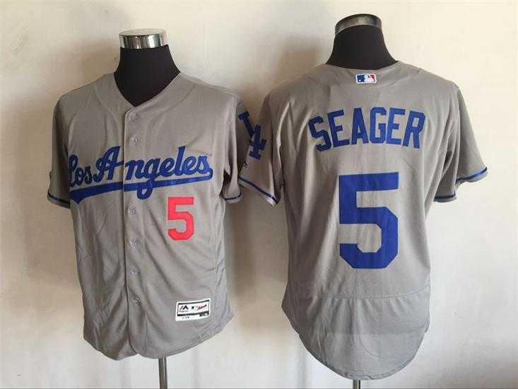 Los Angeles Dodgers #5 Corey Seager Mitchell And Ness Gray 2016 Flexbase Collection Stitched Baseball Jersey,We sell and wholesale Los Angeles Dodgers #5 Corey Seager Mitchell And Ness Gray 2016 Flexbase Collection Stitched Baseball Jersey on line form chian!