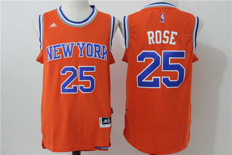 New York Knicks #25 Rose New Orange Stitched NBA Jersey,We sell and wholesale New York Knicks #25 Rose New Orange Stitched NBA Jersey on line form chian!
