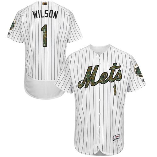 New York Mets #1 Mookie Wilson White(Blue Strip) Flexbase Collection 2016 Memorial Day Stitched Baseball Jersey Jiasu,We sell and wholesale New York Mets #1 Mookie Wilson White(Blue Strip) Flexbase Collection 2016 Memorial Day Stitched Baseball Jersey Jiasu on line form chian!