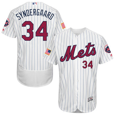 New York Mets #34 Noah Syndergaard White 2016 Fashion Stars & Stripes Flexbase Stitched Baseball Jersey Jiasu,We sell and wholesale New York Mets #34 Noah Syndergaard White 2016 Fashion Stars & Stripes Flexbase Stitched Baseball Jersey Jiasu on line form chian!
