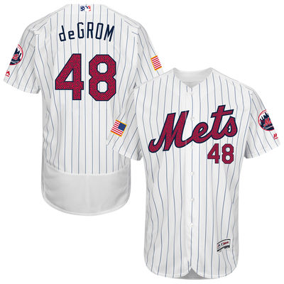 New York Mets #48 Jacob deGrom White 2016 Fashion Stars & Stripes Flexbase Stitched Baseball Jersey Jiasu,We sell and wholesale New York Mets #48 Jacob deGrom White 2016 Fashion Stars & Stripes Flexbase Stitched Baseball Jersey Jiasu on line form chian!