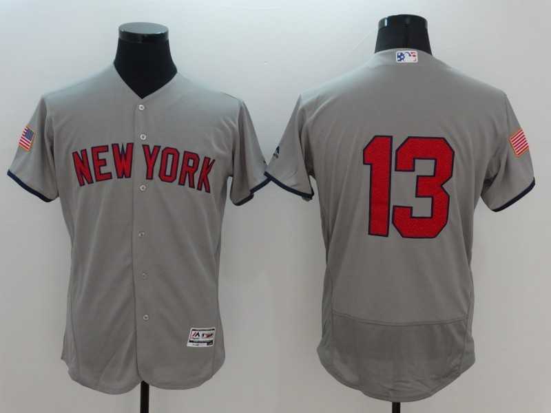 New York Yankees #13 Alex Rodriguez Gray USA Independence Day 2016 Flexbase Collection Stitched Jersey,We sell and wholesale New York Yankees #13 Alex Rodriguez Gray USA Independence Day 2016 Flexbase Collection Stitched Jersey on line form chian!