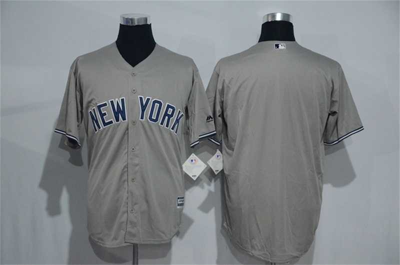 New York Yankees Customized Men's Gray New Cool Base Stitched Baseball Jersey,We sell and wholesale New York Yankees Customized Men's Gray New Cool Base Stitched Baseball Jersey on line form chian!