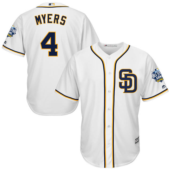 San Diego Padres #4 Wil Myers White 2016 All Star Patch New Cool Base Stitched Jersey Jiasu,We sell and wholesale San Diego Padres #4 Wil Myers White 2016 All Star Patch New Cool Base Stitched Jersey Jiasu on line form chian!