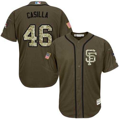 San Francisco Giants #46 Santiago Casilla Green Salute to Service Stitched Baseball Jersey Jiasu,We sell and wholesale San Francisco Giants #46 Santiago Casilla Green Salute to Service Stitched Baseball Jersey Jiasu on line form chian!