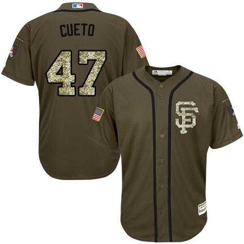 San Francisco Giants #47 Johnny Cueto Green Salute to Service Stitched Baseball Jersey Jiasu,We sell and wholesale San Francisco Giants #47 Johnny Cueto Green Salute to Service Stitched Baseball Jersey Jiasu on line form chian!
