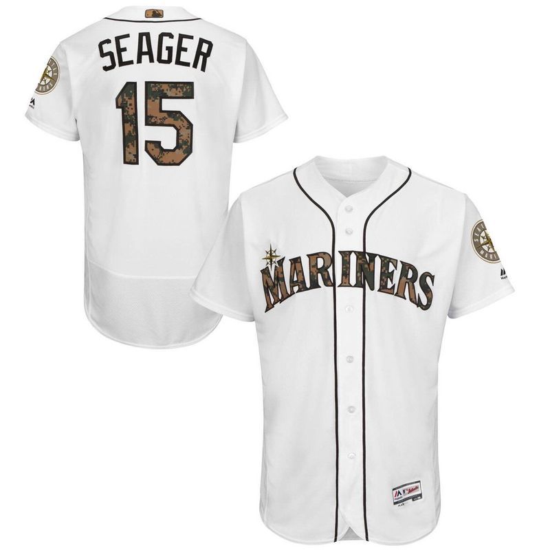 Seattle Mariners #15 Kyle Seager White Flexbase Collection 2016 Memorial Day Stitched Baseball Jersey Jiasu,We sell and wholesale Seattle Mariners #15 Kyle Seager White Flexbase Collection 2016 Memorial Day Stitched Baseball Jersey Jiasu on line form chian!
