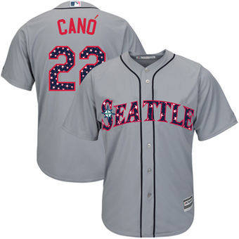 Seattle Mariners #22 Robinson Cano Gray 2016 Fashion Stars & Stripes FlexBase Baseball Jersey Jiasu,We sell and wholesale Seattle Mariners #22 Robinson Cano Gray 2016 Fashion Stars & Stripes FlexBase Baseball Jersey Jiasu on line form chian!