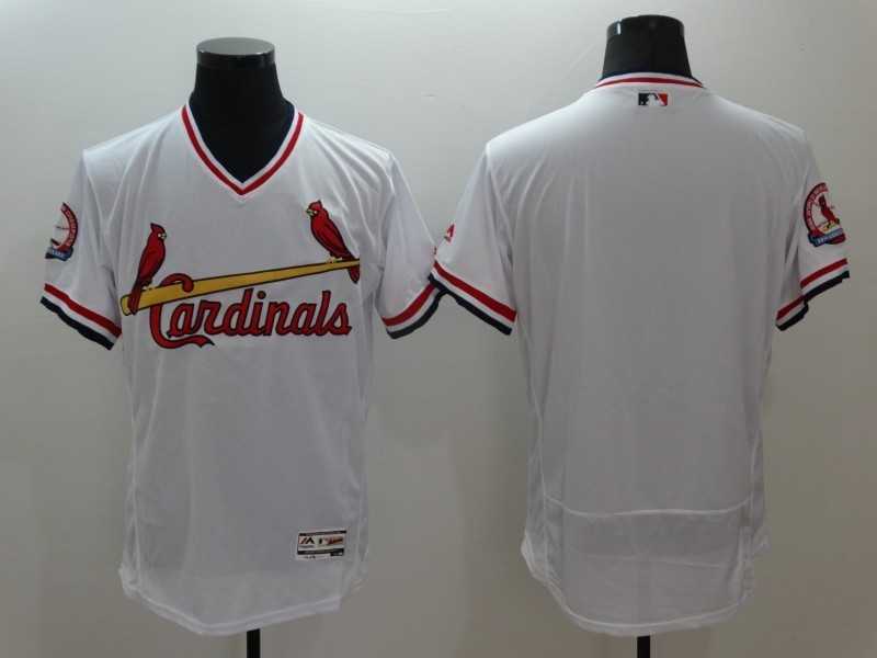 St. Louis Cardinals Customized Men's Mitchell And Ness White 2016 Flexbase Collection Stitched Baseball Jersey,We sell and wholesale St. Louis Cardinals Customized Men's Mitchell And Ness White 2016 Flexbase Collection Stitched Baseball Jersey on line form chian!