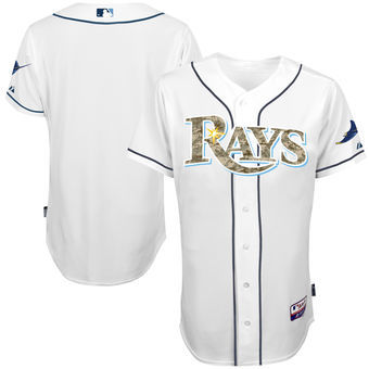 Tampa Bay Rays Customized White Camo Cool Base Stitched Baseball Jersey,We sell and wholesale Tampa Bay Rays Customized White Camo Cool Base Stitched Baseball Jersey on line form chian!