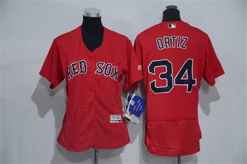 Women Boston Red Sox #34 David Ortiz Red 2016 Flexbase Collection Stitched Jersey,We sell and wholesale Women Boston Red Sox #34 David Ortiz Red 2016 Flexbase Collection Stitched Jersey on line form chian!
