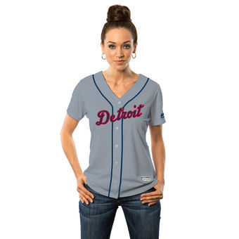Women Detroit Tigers Customized Gray 2016 Fashion Stars & Stripes New Cool Base Stitched Baseball Jersey,We sell and wholesale Women Detroit Tigers Customized Gray 2016 Fashion Stars & Stripes New Cool Base Stitched Baseball Jersey on line form chian!