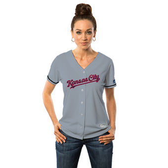 Women Kansas City Royals Customized Gray 2016 Fashion Stars & Stripes New Cool Base Stitched Baseball Jersey,We sell and wholesale Women Kansas City Royals Customized Gray 2016 Fashion Stars & Stripes New Cool Base Stitched Baseball Jersey on line form chian!