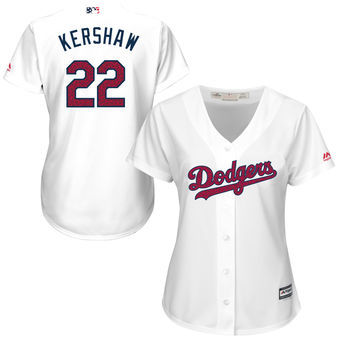 Women Los Angeles Dodgers #22 Clayton Kershaw White 2016 Fashion Stars & Stripes New Cool Base Stitched Baseball Jersey Jiasu,We sell and wholesale Women Los Angeles Dodgers #22 Clayton Kershaw White 2016 Fashion Stars & Stripes New Cool Base Stitched Baseball Jersey Jiasu on line form chian!