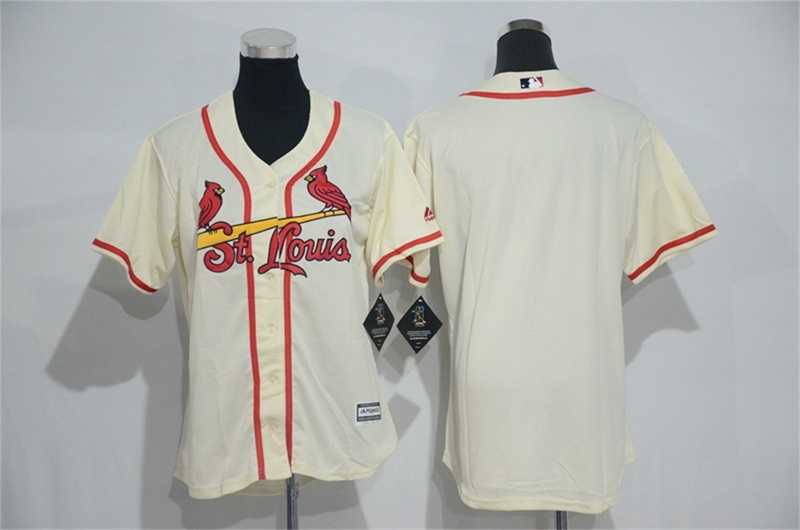 Women St. Louis Cardinals Customized Cream 2016 Flexbase Collection Stitched Jersey,We sell and wholesale Women St. Louis Cardinals Customized Cream 2016 Flexbase Collection Stitched Jersey on line form chian!