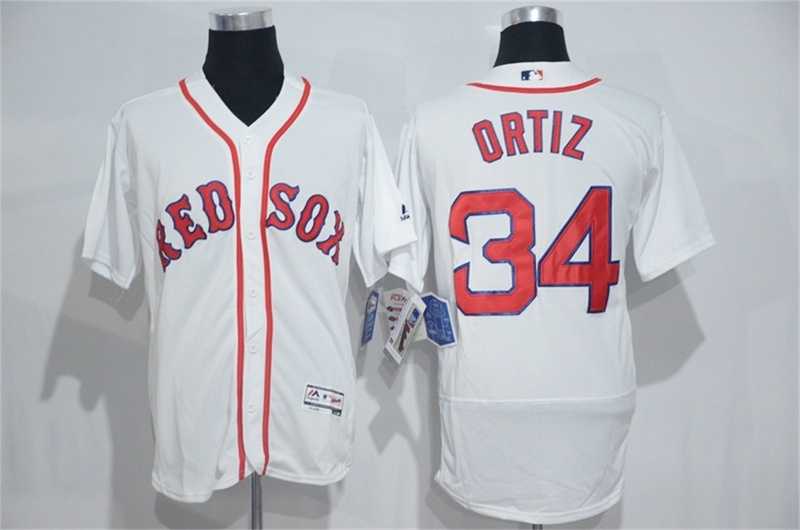 Boston Red Sox #34 David Ortiz White 2016 Flexbase Collection Stitched Jersey,We sell and wholesale Boston Red Sox #34 David Ortiz White 2016 Flexbase Collection Stitched Jersey on line form chian!