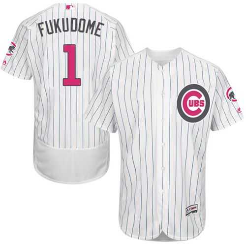 Chicago Cubs #1 Kosuke Fukudome White (Blue Strip) Flexbase Collection 2016 Mother's Day Stitched Baseball Jersey Jiasu,We sell and wholesale Chicago Cubs #1 Kosuke Fukudome White (Blue Strip) Flexbase Collection 2016 Mother's Day Stitched Baseball Jersey Jiasu on line form chian!