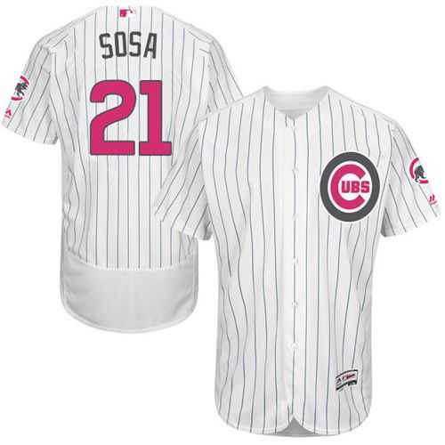 Chicago Cubs #21 Sammy Sosa White (Blue Strip) Flexbase Collection 2016 Mother's Day Stitched Baseball Jersey Jiasu,We sell and wholesale Chicago Cubs #21 Sammy Sosa White (Blue Strip) Flexbase Collection 2016 Mother's Day Stitched Baseball Jersey Jiasu on line form chian!