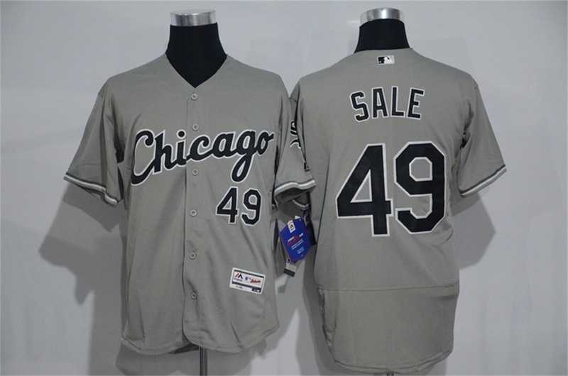 Chicago White Sox #49 Chris Sale Gray 2016 Flexbase Collection Stitched Jersey,We sell and wholesale Chicago White Sox #49 Chris Sale Gray 2016 Flexbase Collection Stitched Jersey on line form chian!