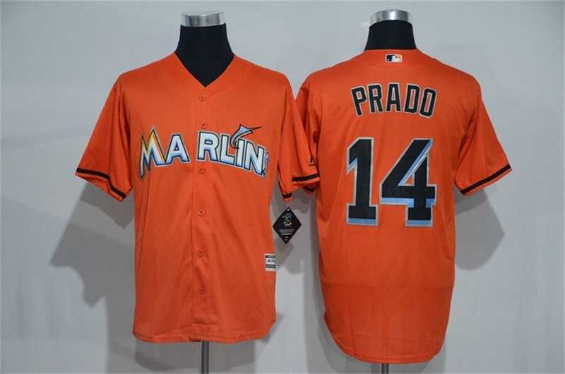 Miami Marlins #14 Martin Prado Orange New Cool Base Stitched Baseball Jersey,We sell and wholesale Miami Marlins #14 Martin Prado Orange New Cool Base Stitched Baseball Jersey on line form chian!