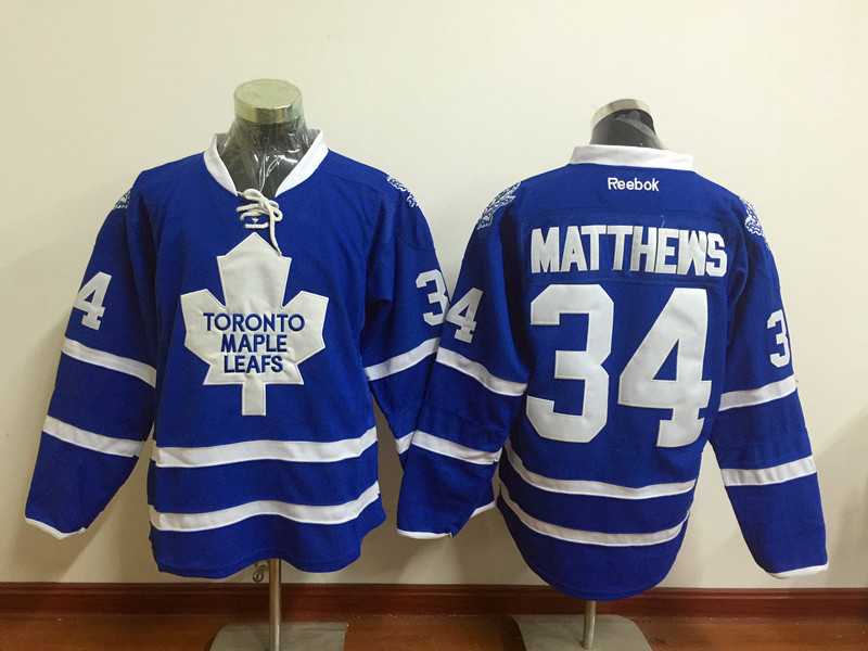 Toronto Maple Leafs #34 Matthews Blue Stitched NHL Jersey,We sell and wholesale Toronto Maple Leafs #34 Matthews Blue Stitched NHL Jersey on line form chian!