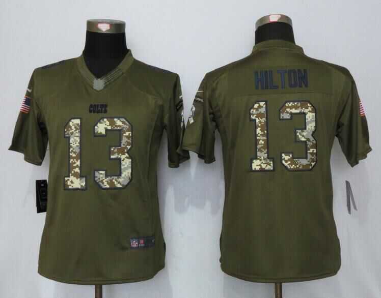 Women Limited Nike Indianapolis Colts #13 Hilton Green Salute To Service Stitched Jersey,We sell and wholesale Women Limited Nike Indianapolis Colts #13 Hilton Green Salute To Service Stitched Jersey on line form chian!