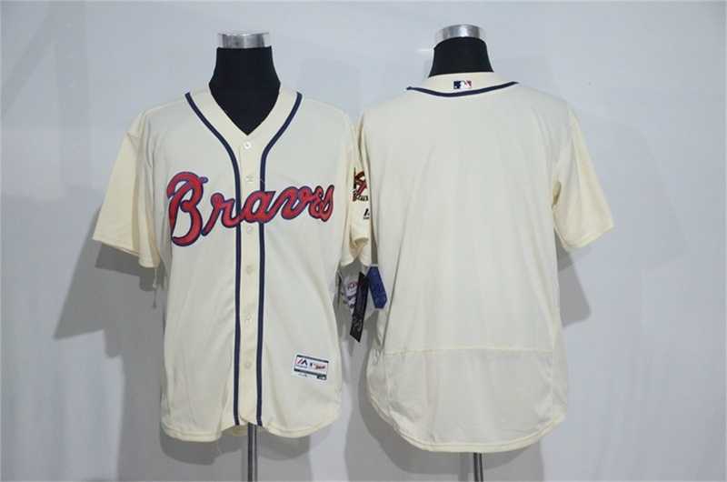 Atlanta Braves Customized Men's Cream 2016 Flexbase Collection Stitched Baseball Jersey,We sell and wholesale Atlanta Braves Customized Men's Cream 2016 Flexbase Collection Stitched Baseball Jersey on line form chian!