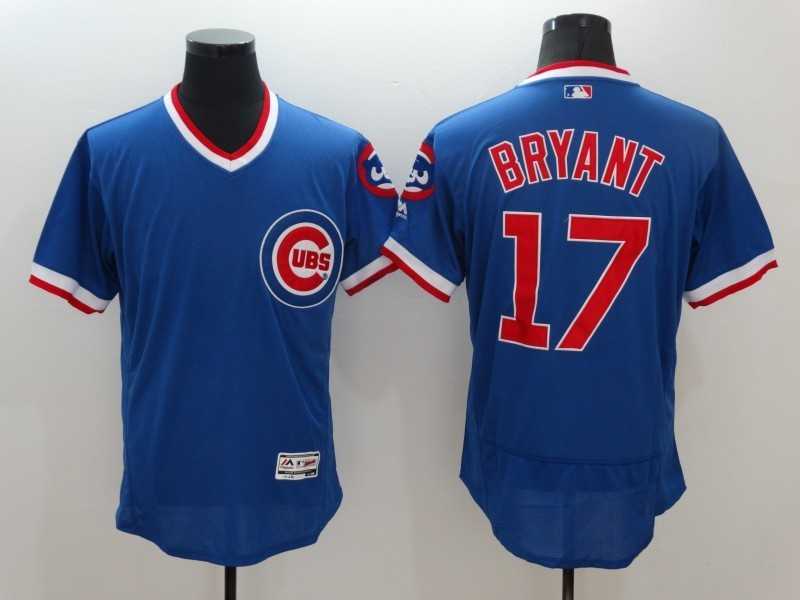 Chicago Cubs #17 Kris Bryant Mitchell And Ness Blue 2016 Flexbase Collection Stitched Pullover Jersey,We sell and wholesale Chicago Cubs #17 Kris Bryant Mitchell And Ness Blue 2016 Flexbase Collection Stitched Pullover Jersey on line form chian!