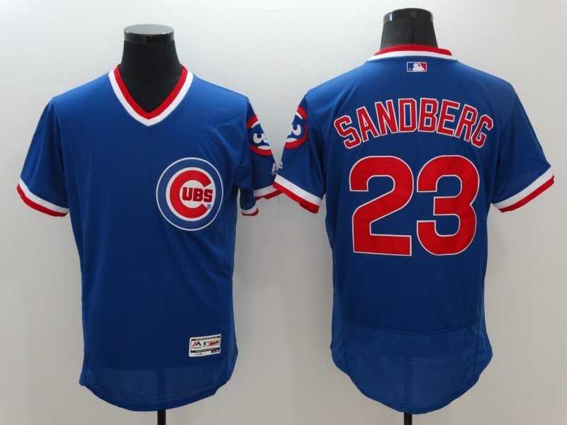 Chicago Cubs #23 Ryne Sandberg Mitchell And Ness Blue 2016 Flexbase Collection Stitched Pullover Jersey,We sell and wholesale Chicago Cubs #23 Ryne Sandberg Mitchell And Ness Blue 2016 Flexbase Collection Stitched Pullover Jersey on line form chian!