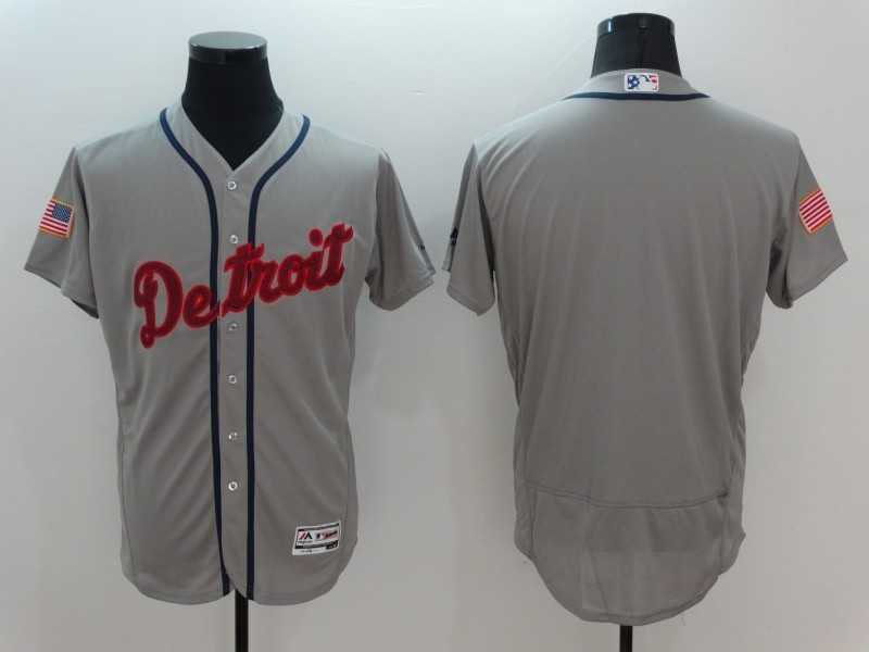 Detroit Tigers Customized Men's Gray USA Independence Day 2016 Flexbase Collection Stitched Jersey,We sell and wholesale Detroit Tigers Customized Men's Gray USA Independence Day 2016 Flexbase Collection Stitched Jersey on line form chian!