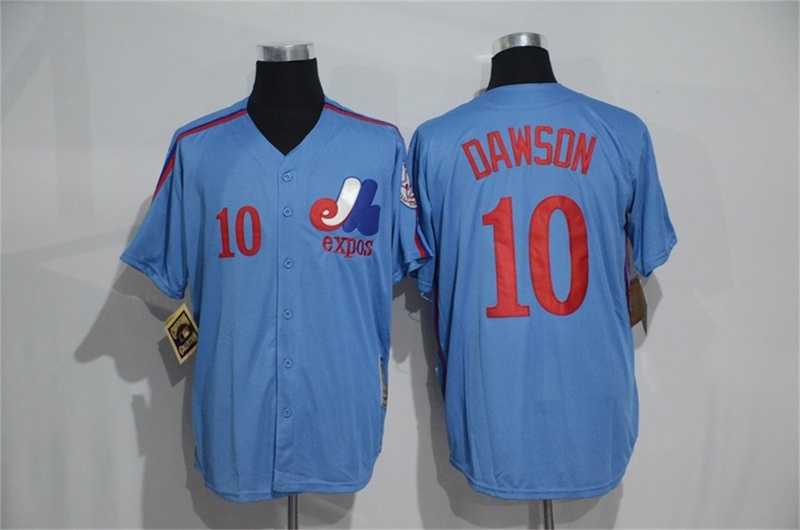 Montreal Expos #10 Dawson Mitchell And Ness Blue Stitched Jersey,We sell and wholesale Montreal Expos #10 Dawson Mitchell And Ness Blue Stitched Jersey on line form chian!