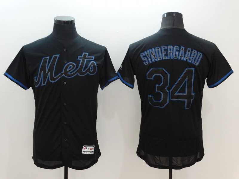 New York Mets #34 Noah Syndergaard Black Fashion Flexbase Collection Stitched Jersey,We sell and wholesale New York Mets #34 Noah Syndergaard Black Fashion Flexbase Collection Stitched Jersey on line form chian!